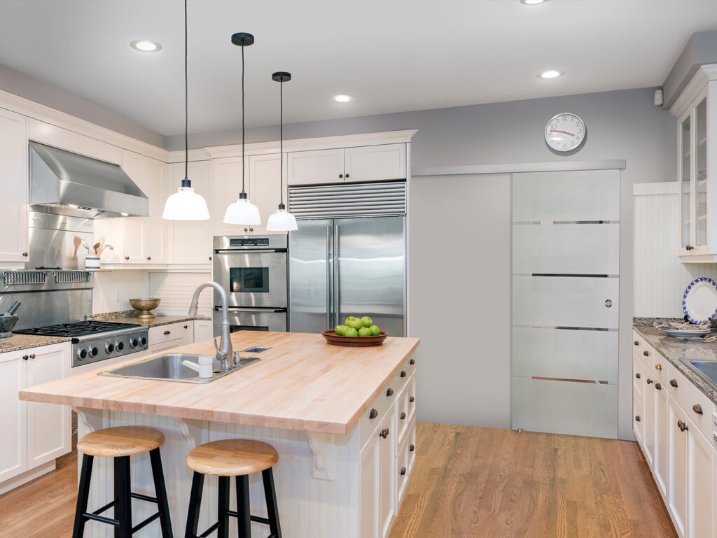 Single Sliding Door used in kitchens